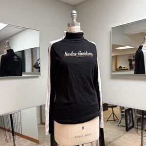 Harley Davidson Black Turtleneck